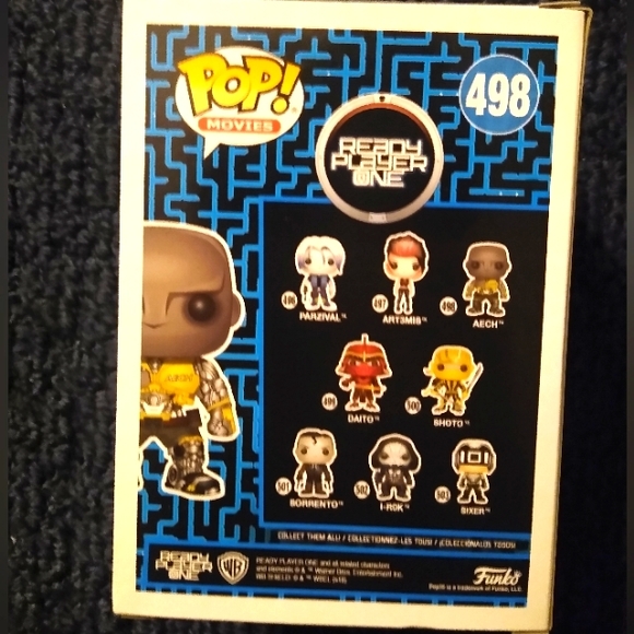 Funko Pop! Movies Ready Player One AECH Vinyl Figure #498 with soft protector - Picture 3 of 6